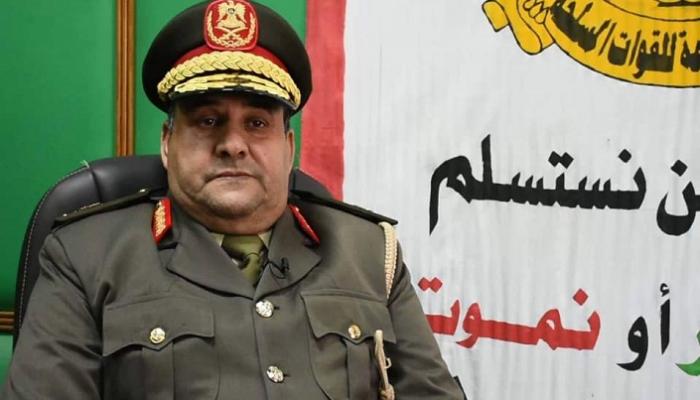 اللواء هاشم بورقعة آمر منطقة طبرق العسكرية في الشرق الليبي