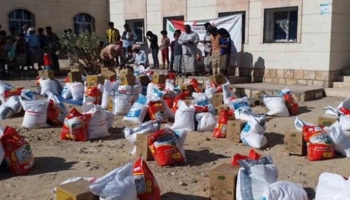 مساعدات غذائية إماراتية لأهالي اليمن -أرشيفية