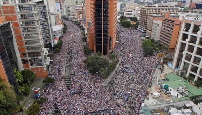 احتجاجات شعبية في فنزويلا - أرشيفية