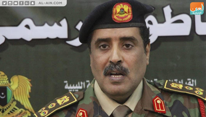 المتحدث الرسمي باسم القوات المسلحة الليبية العميد أحمد المسماري