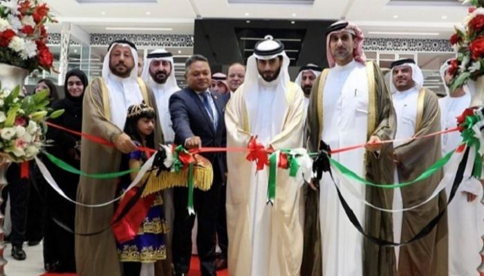 الشيخ خالد القاسمي يفتتح فعاليات المعرض