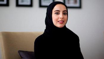 شما المزروعي وزيرة الدولة الإماراتية لشؤون الشباب