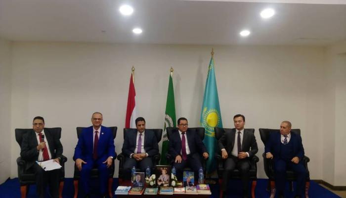 جانب من فعالية "العلاقات الثقافية بين مصر وكازاخستان"