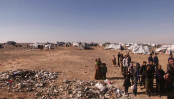 سكان مخيم الركبان - أرشيفية