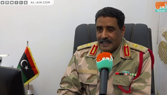 اللواء أحمد المسماري المتحدث باسم الجيش الليبي