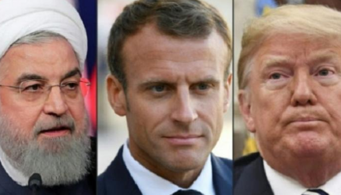 الرئيس الفرنسي يتوسط نظيره الأمريكي والإيراني