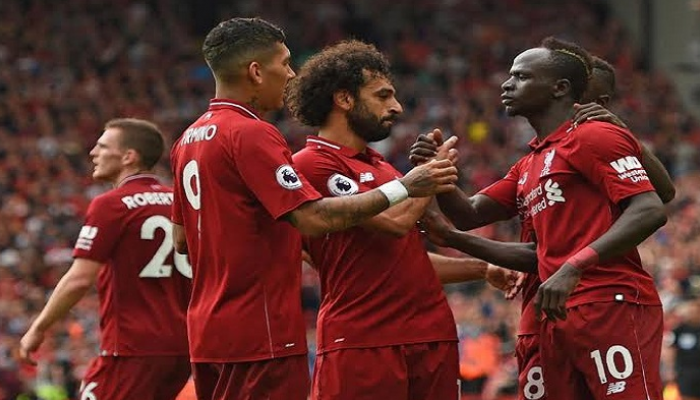 ماني وصلاح وفيرمينو