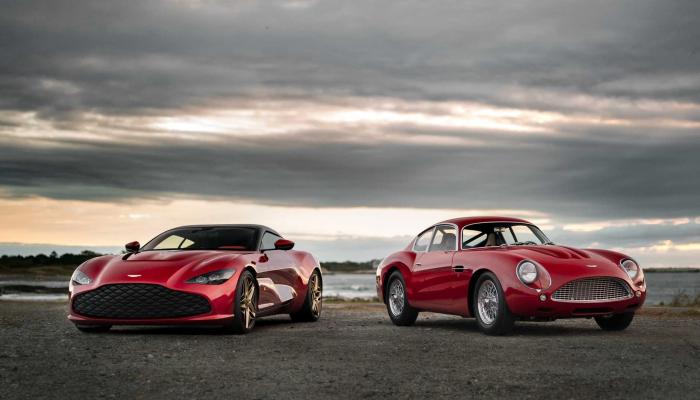 موديلات أستون مارتن DBS GT Zagato وDB4 GT Zagato