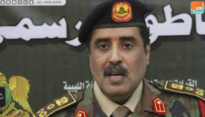 اللواء أحمد المسماري المتحدث باسم الجيش الليبي