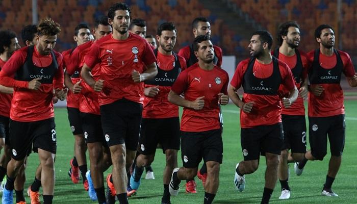 لقطة من معسكر منتخب مصر