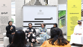 لقاء إعلامي في ديوان وزارة الثقافة وتنمية المعرفة الإماراتية بأبوظبي