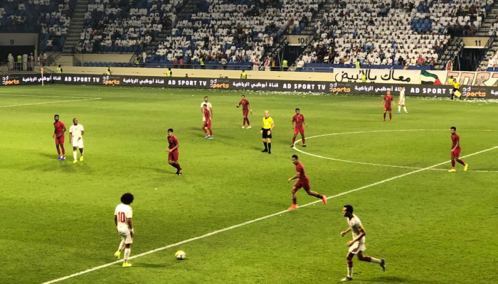 لقطة من المباراة
