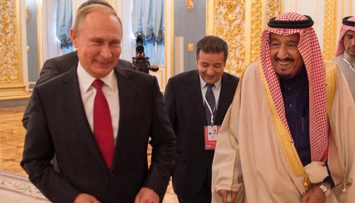 الملك سلمان والرئيس الروسي- أرشيفية