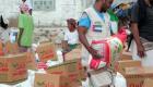 177 طنا مساعدات غذائية من الإمارات لأرياف المكلا اليمنية