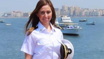 إنجي عادل أول مهندسة بحرية مصرية