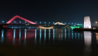 إضاءة جسر الشيخ زايد بألوان علم إثيوبيا احتفالا بنوبل آبي أحمد