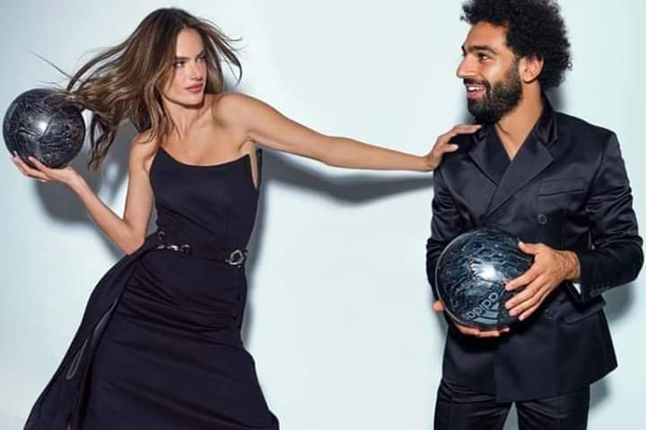محمد صلاح وأليساندرا أمبروسيو محمد صلاح وأليساندرا أمبروسيو