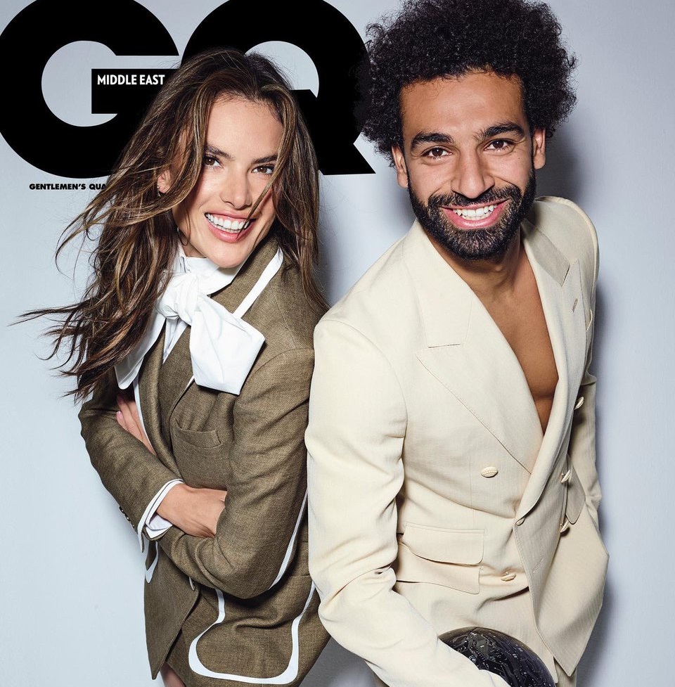 محمد صلاح في جلسة تصويرة لمجلة "GQ" محمد صلاح في جلسة تصويرة لمجلة "GQ"