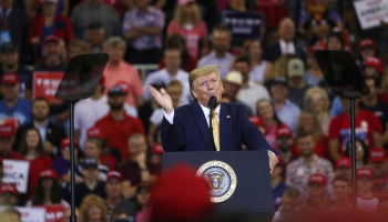 الرئيس الأمريكي دونالد ترامب