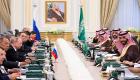 ولي العهد السعودي يدعو لحل سلمي للأزمة السورية