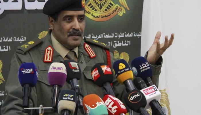 المتحدث باسم الجيش الوطني الليبي اللواء أحمد المسماري