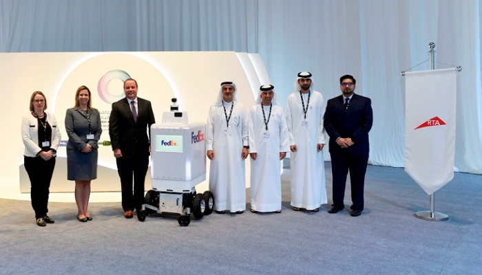دبي المحطة الدولية الأولى لاختبار جهاز التوصيل ذاتي القيادة  روكسو