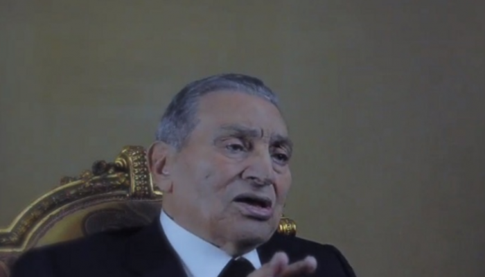 الرئيس المصري الأسبق محمد حسني مبارك