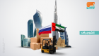 9.21 مليار درهم تجارة دبي الخارجية مع روسيا في 2018