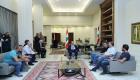 رئيس لبنان يستقبل وفدا من المتظاهرين 