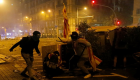 182 مصابا و83 معتقلا في مظاهرات ليلية بكتالونيا