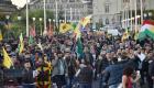 مظاهرة في باريس تضامنا مع أكراد سوريا