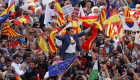 معارضو استقلال كتالونيا ينظمون احتجاجا مضادا ببرشلونة
