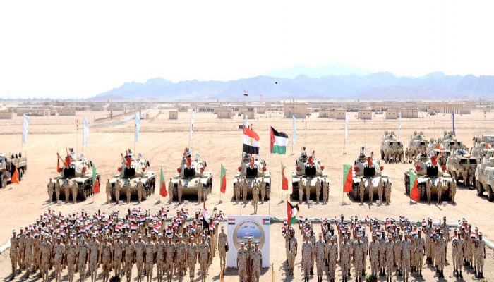 تدريب عسكري مشترك بين مصر والأردن