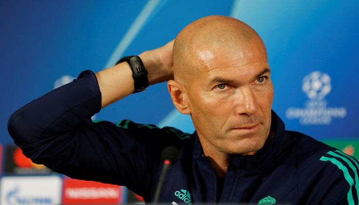 زين الدين زيدان مدرب ريال مدريد