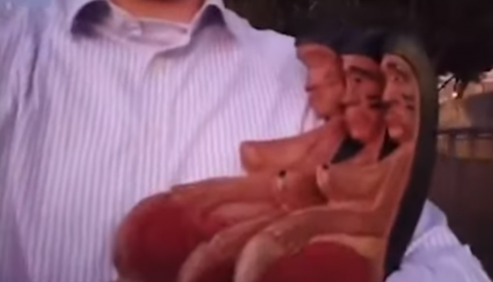 صورة ملتقطة من فيديو متداول للسرقة