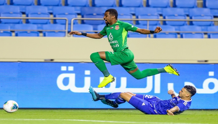 مباراة النصر وشباب الأهلي