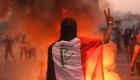 متظاهرون يشعلون النار بمكاتب مليشيات الحشد جنوبي العراق