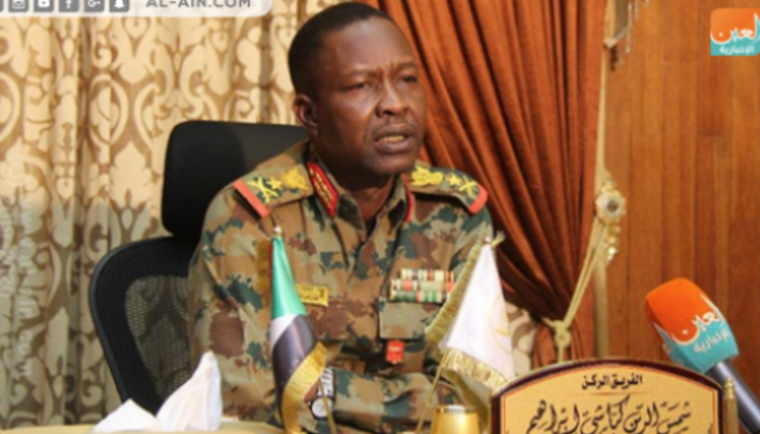 عضو المجلس السيادي السوداني الفريق شمس الدين الكباشي