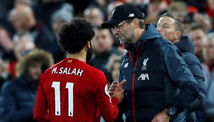 يورجن كلوب ومحمد صلاح