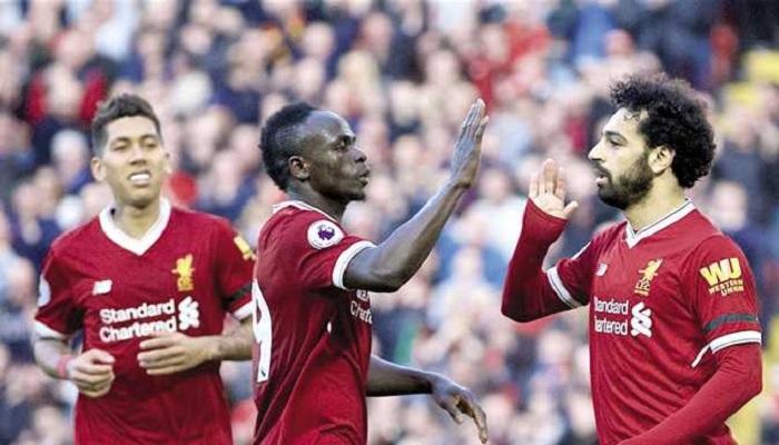 محمد صلاح وساديو ماني وروبرتو فيرمينو