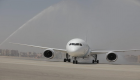 مطار جون كيندي يحتفل بأول رحلة لـ"طائرة الأحلام" المصرية