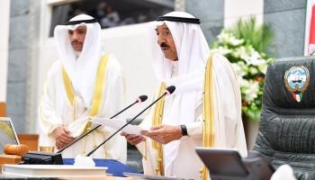 أمير الكويت خلال كلمته أمام مجلس الأمة