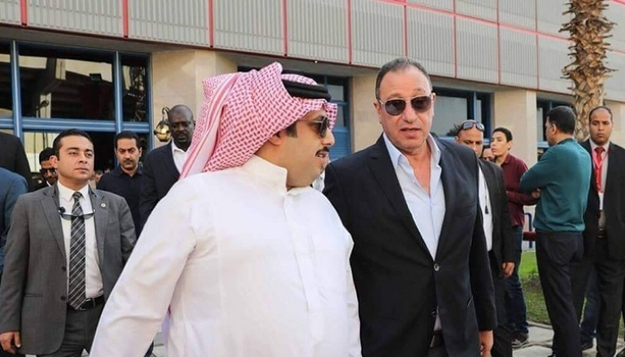محمود الخطيب وتركي آل الشيخ