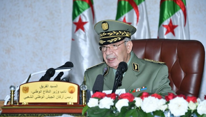 قائد أركان الجيش الجزائري الفريق أحمد قايد صالح - أرشيفية