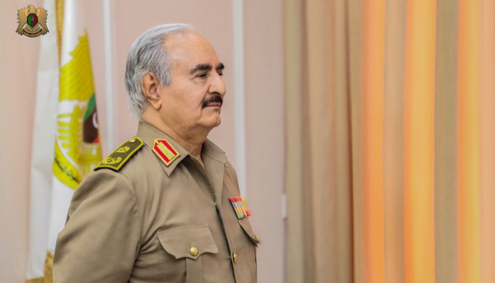 المشير خليفة حفتر قائد الجيش الليبي