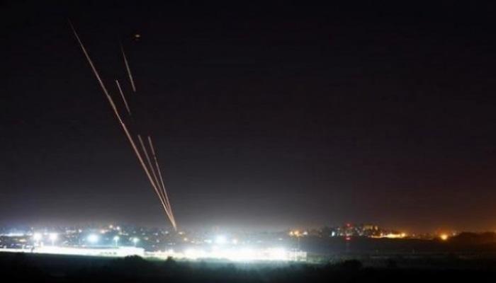 رشقات صاروخية من قطاع غزة - أرشيفية