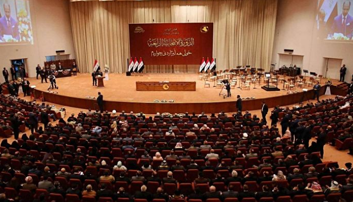مجلس النواب العراقي خلال جلسة سابقة
