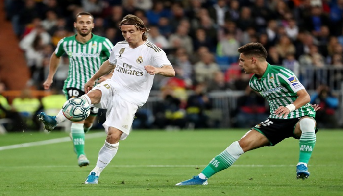 من مباراة ريال مدريد وريال بيتيس