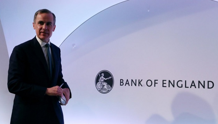 مارك كارني رئيس البنك المركزي البريطاني الحالي