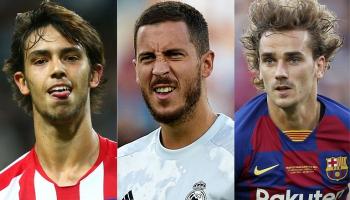 ريال مدريد وبرشلونة وأتلتيكو مدريد